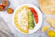 Cheese Omelet plate