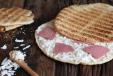 Kaake Cheese with Mortadella