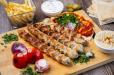 Chicken kebab plate
