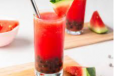 Watermelon Milk Tea