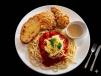 Masaya Spaghetti Meal with Ice Tea