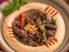 Hummus With Meat Plate