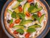 Labneh With Vegetables Manakish