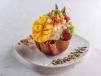 Fruit Salad With Honey and Cream