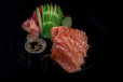 Salmon Sashimi  (5 slices)