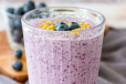 Blueberry And Chia Seed Smoothie