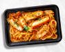 Spaghetti and Chicken Milanese