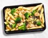 Creamy Penne with Chicken and Broccoli