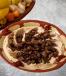 Hummos With Meat Slices