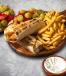Shish Taouk Charcoal Sandwich Combo