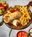 Meat Mexicana Spicy Sandwich Combo