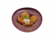 Apple Jalebi With Vanilla Ice Cream