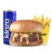 TNT Beef Burger Meal