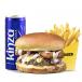 Beef Bacon Burger Meal