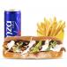 Beef Steak Sandwich Meal