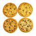 Classic Pizzas Premium Veg Pack Of 4