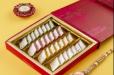 Premium Gift Box Maroon Indian Sweets Medium