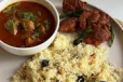 Ghee Rice And Chicken Curry Combo