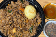 Chicken String Hopper Biriyani With Boiled and Fried Egg