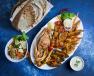 Fried Mix Seafood Platter - طبق فواكة البحر مقلي