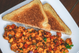Paneer Bhurji With Bread