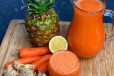 Carrot Pineapple Ginger Juice