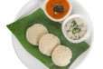 Idli  (3 pcs) and Chutney