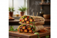 Paneer Tikka Wrap Grilled