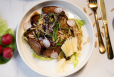 Asian Duck Salad With Hoisin Sauce And Pine Nuts