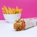 Garlic-Parmesan Chicken Wrap Meal