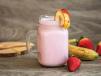 Banana And Strawberry Cocktail