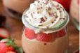 Nutella With Strawberry And Cheese Cream Cocktail