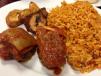Jollof Rice Goat Meat