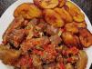 Plantain Goat Meat