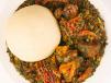 Semovita With Assorted Meat