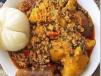 Poundo With Assorted Meat