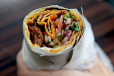 Mutton Kabab Wrap Sandwich