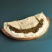 Zaatar With Labneh Manakish
