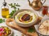 Labneh With Maqdous Plate