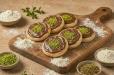 Nutella And Pistachios Mini Pie 1 Piece