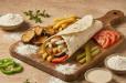Fried Vegetables Wrap