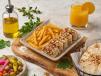Chicken Shawarma Saj Combo Meal