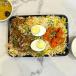 Special Mutton Dum Biryani With Eggs And Chicken 65