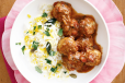 Chicken Kofta with Rice