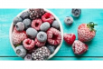 Frozen Berries with Fresh Fruits