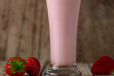 Strawberry with Milk Juice