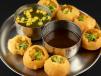 Sooji Pani Poori Chaat