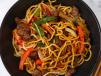Beef Schezwan Noodles Spicy