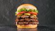 Triple smash burger 