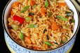 mixed sezwan fried rice